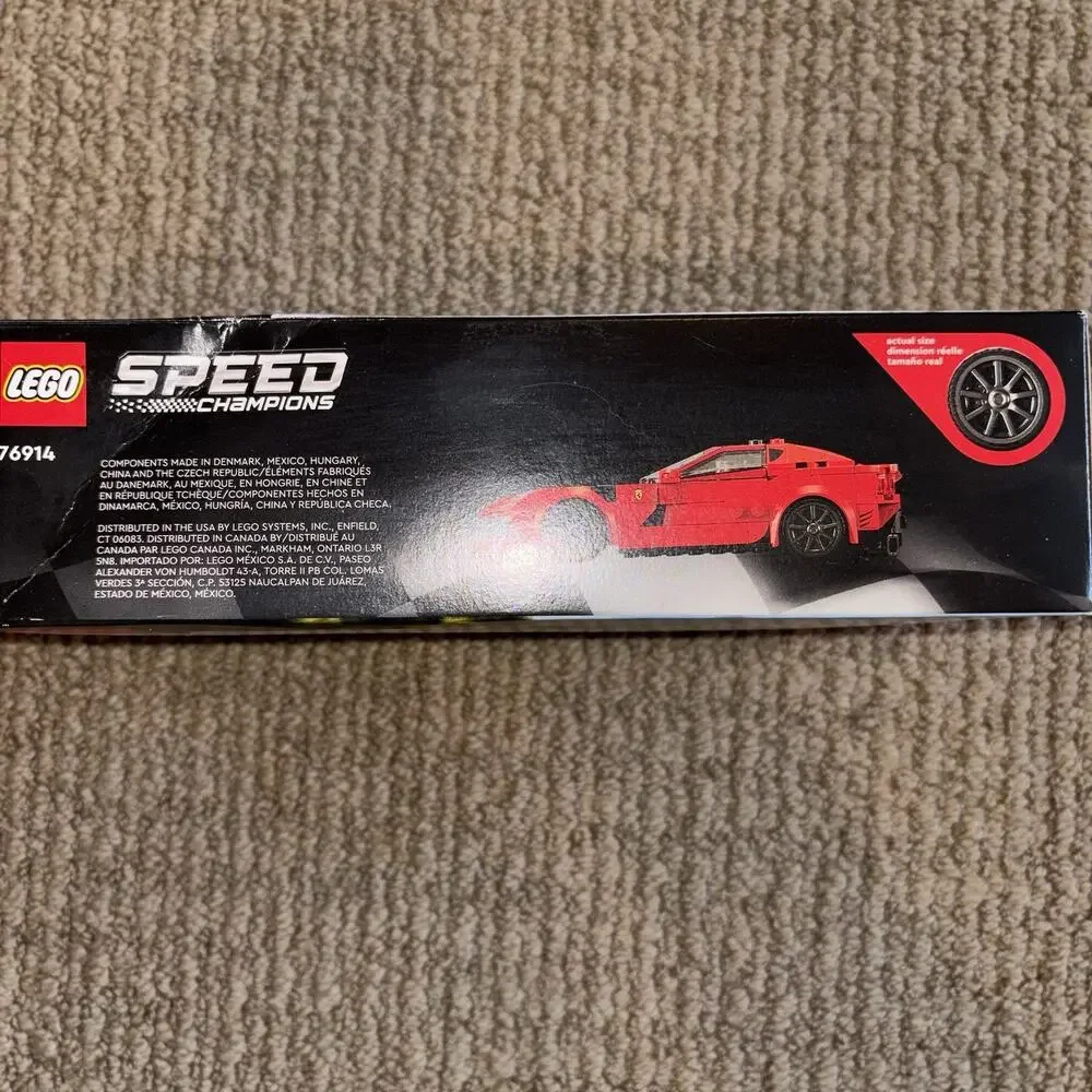 LEGO Speed Champions Ferrari 812 Competizione Car Toy 76914